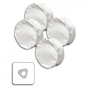 4 Sacs courts à 3 crans pour centrales d'aspiration Cyclovac GS71 et Hayden Supervac 20 , Cyclovac TDSAC70N