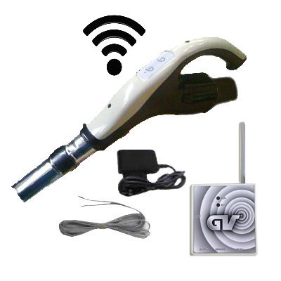 poignée avec bouton marche/arrêt à télécommande intégrée RETRAFLEX et HIDE-A-HOSE (Émetteur-récepteur)