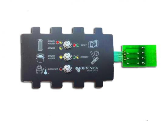 Panneau de signalisation REMOTE pour centrales Perfetto Inox, Perfetto, QB, STUDIO, AERTECNICA CM842