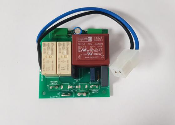 Carte Électronique pour centrale d'aspiration SACH Typhoon I,II,III,IV et Mini, Sach R10021-SC/U