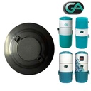 Écrou support filtre Générale d'Aspiration GA 100, GA 130, GA 200, GA 300, GA 400, GA 200 oxygène,  GA 300 Nature, GA 600 Nature, fabrication après 1998, Générale d'Aspiration 31052042