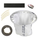 Filtre pour centrales d'aspiration ZANUSSI Z20, Z30 et Z40