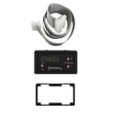 Ensemble afficheur pour centrale d'aspiration Aspiramatic excel avec Sonis intégré, Aldes 31051043