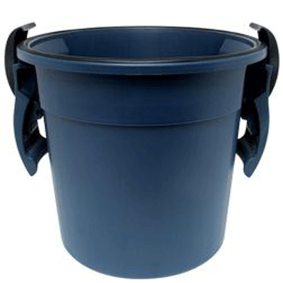 Cuve à poussière avec poignées à crochet pour centrales d'aspiration Aertecnica TS1, TS2, TS85, TS105, Aertecnica 5001028