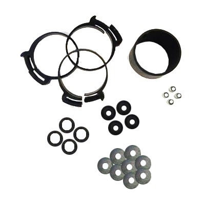 Ensemble de pièces fixation mural  pour centrales d'aspiration Aertecnica PERFETTO, CLASSIC, STUDIO, STUDIO TS1, STUDIO TS2, STUDIO TS4, Aertecnica 5000876