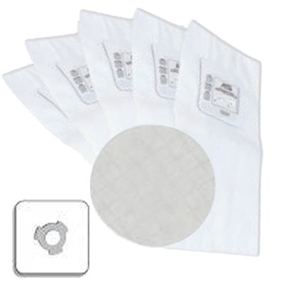 5 sacs type Cyclovac à 3 crans + 1 filtre rond pour modèle GS115