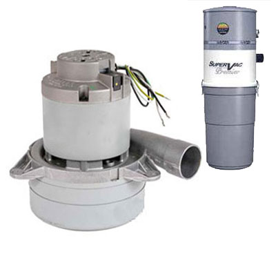 Moteur pour centrales d'aspiration SuperVac Premier