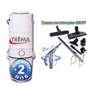 Aspiration centralisée TRÉMA TF 375 (jusqu'à 190 m²) GARANTIE 2 ANS + trousse inter 9 ML + 8 accessoires + Set cuisine extensible