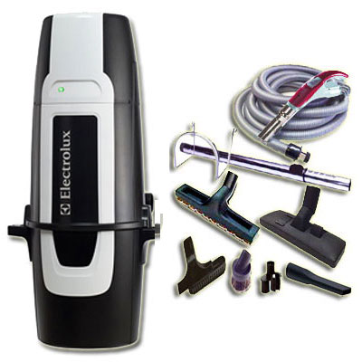 Aspiration centralisée hybride ELECTROLUX BREEZE (ZCV845A) GARANTIE 5 ANS (jusqu'à 180 m²) Filtration Gore-Tex + trousse à variateur 9 M + 8 accessoires + Aspi-Plumeau