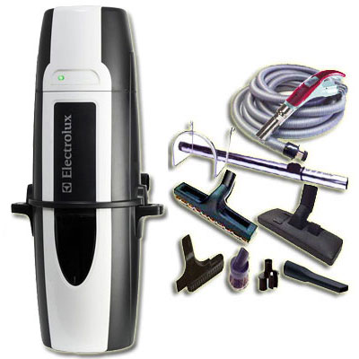 Aspiration centralisée hybrides ELECTROLUX WIND ELUX 910 (ZCV855A) GARANTIE 5 ANS (jusqu'à 220 m²) Filtration Gore-Tex + trousse à variateur 9M + 8 accessoires + Aspi-Plumeau