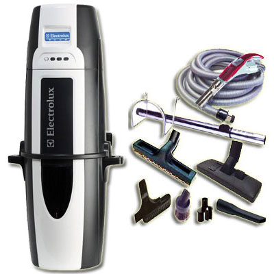 Aspiration centralisée hybrides ELECTROLUX HURRICANE ELUX 930 (ZCV870) GARANTIE 5 ANS (jusqu'à 350 m²) Filtration Gore-Tex + trousse à variateur 9M + 8 accessoires + Aspi-Plumeau