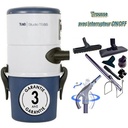 Aspirateur central Aertecnica TS85 garantie 3 ans (jusqu’à 150 m²) + trousse inter 9 ML + 8 accessoires + 1 Aspi-plumeau offert