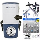 Aspirateur central Aertecnica TS85 garantie 3 ans (jusqu’à 150 m²) + trousse inter 9 ML + 8 accessoires + kit 3 prises + kit prise balai + kit prise garage
