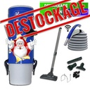 Aspiration centralisée SAPHIR 250 GARANTIE 2 ANS (jusqu’à 250 m²) + set de nettoyage, filtration par sac de 30 litres