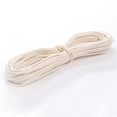 Fil basse tension blanc au mètre