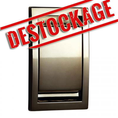 Prise murale en abs champagne & champagne