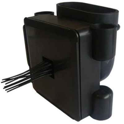 Contre prise d'aspiration centralisée ovale série SlimLine Vac pour cloison 70 mm, SACH TA6063-SC