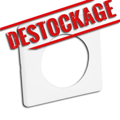 Plaque esthétique Celiane Blanc pour aspirateur centralisé, Aldes 11070115