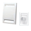 Prise blanche Classic Deco Vac, Cyclovac TF040101