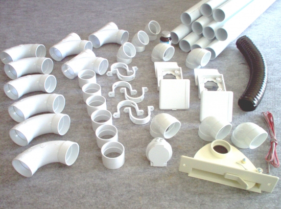 kit 2 prises + 1 kit prise garage + 1 kit ramasse miettes beige