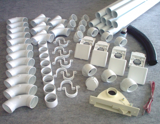 kit 4 prises + 1 kit prise garage + 1 kit ramasse miettes beige