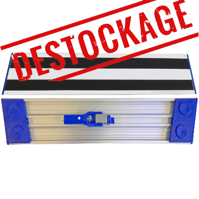 Trapèze DELUXE aluminium 50 cm, convient pour la Mop Microfibre 60 cm blanc avec velcro (MB007)