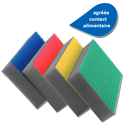 éponges color clean HACCP