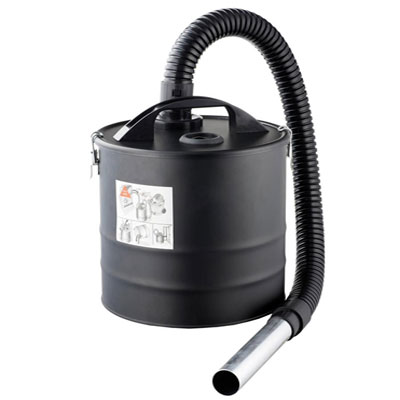 [AA315] Bidon vide cendres 18L pour aspirer les cendres froides des cheminées, des poêles à bois ou à granulés