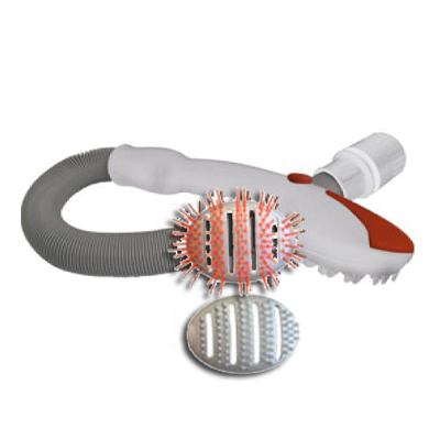 [AA403] Kit 3 brosses et flexible extensible 1,50 m pour Animaux