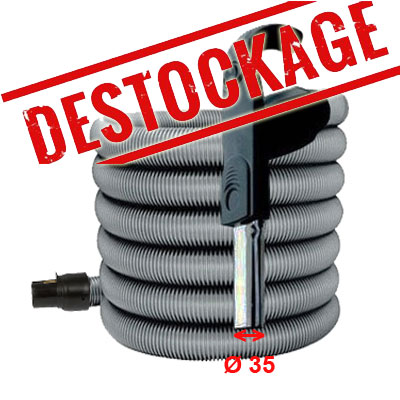 [AA464] Flexible 6 m premium Plastiflex embout Ø 35 mm avec bouton marche/arrêt