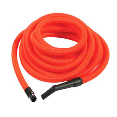 [AAC039] Flexible d'aspirateur centralisé de 18m, couleur orange, pour garage