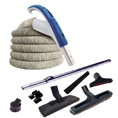 [AAC468] Set 7 accessoires + 1 flexible 10 m RETRAFLEX + housse de protection + poignée standard