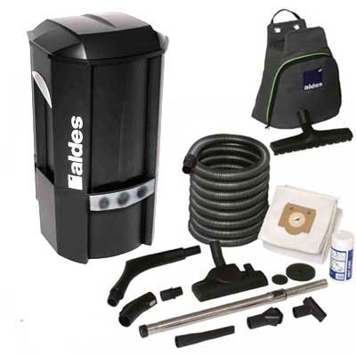[AC068] aspirateur central ALDES Pack C.Dooble Garantie 2 ANS (jusqu’à 400 m²) + set de nettoyage