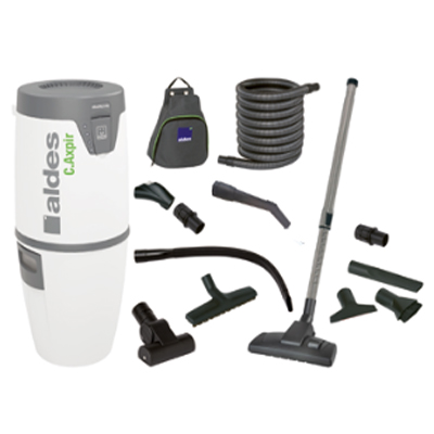 [AC146] aspirateur central ALDES Pack C.AXPIR COMFORT Garantie 2 ANS (jusqu’à 300 m²) + set de nettoyage, Aldes 11071139