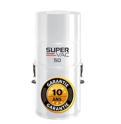 [AC148] Aspirateur central à sac HAYDEN SuperVac 50 (jusqu’à 250 m²) - GARANTIE 10 ANS