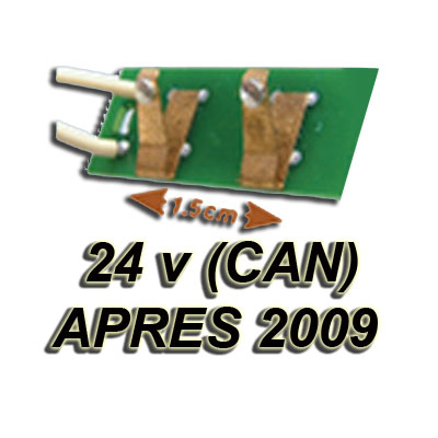 [AD144] Interrupteur + platine on/off plastiflex 24 CAN