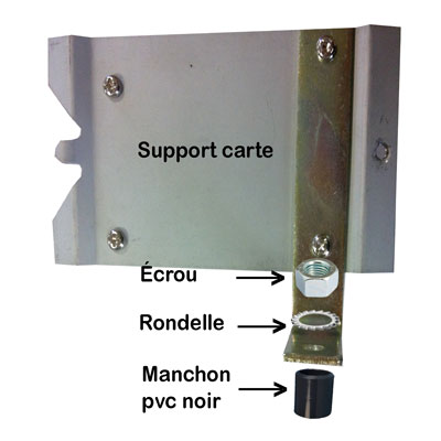 [AD264] Kit support pour carte électronique spiroclean FT12