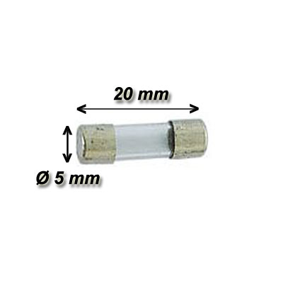 [AD267] Fusible 5 x 20mm rapide 6,3A