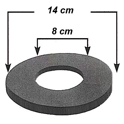 [AD391] Joint moteur-filtre pour centrales d'aspiration Elek Trends ET/EF/MI, Elek Trends 1.0743.1000