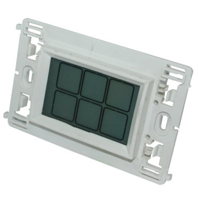 [AD636] Écran d'affichage à distance, encastrable sans boitier pour centrales d'aspiration Sach VAC Digital 1.6, VAC Digital 1.8, VAC Digital 2.4, CVTech VAC Electra 1.6, CVTech VAC Electra 1.8 et CVTech VAC Electra 2.4,Sach R10134-SC