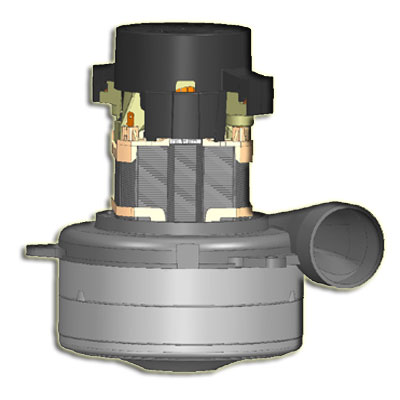 [ADC076] Moteur 6600-018A d'aspiration centralisée ElectroMotors pour Cyclovac GS310 - DL5011 - GX5011