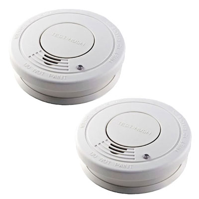 [ADC105] Nouvelle génération de Détecteur de fumée SAFE DETECT norme CE - lot de 2