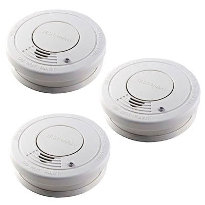 [ADC106] Nouvelle génération de Détecteur de fumée SAFE DETECT norme CE - lot de 3