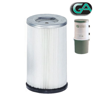 [ADC170] Filtre Générale d'aspiration lavable en polyester avec coupelle intégrée, GA 100, GA 150, GA 200, GA 250, fabrication centrale avant 1998, Générale d'Aspiration 31050001