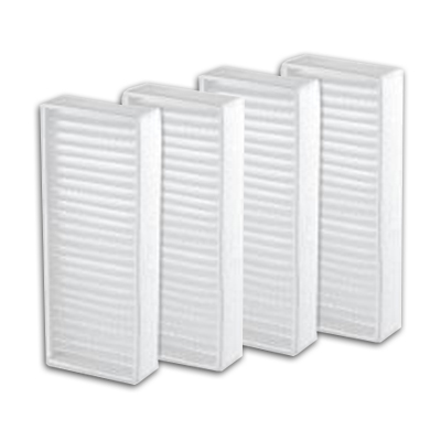 [ADC338] 4 filtres à poussière de charbons moteur pour les aspirateurs centraux type Cyclovac depuis 2007 et aspirateurs centraux HD