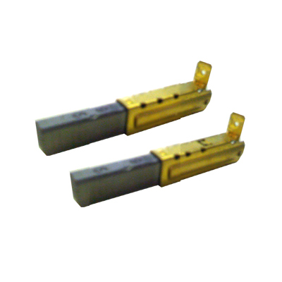 [ADC345] Jeu de charbons moteur Ametek 061300535 (réf : AD235) pour centrales d'aspiration avec moteur ALDES  11171626, Dyvac, C. cleaner, C.Booster, C.Power et C.dooble