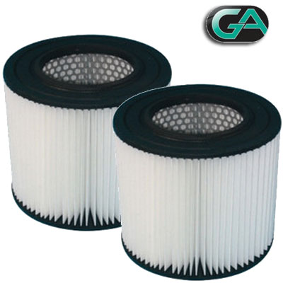 [ADC400] 2 Filtres Générale d'aspiration cellulose GA 100, GA 200, GA 300, GA 400, GA 1000, GA 200 oxygène, GA 300 Nature, GA 600 Nature et ECXEL