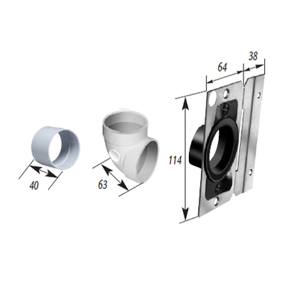 [AR192] Plaque de montage universelle extra plate Ø 50,8 mm