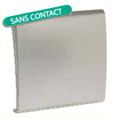 [AR199] Prise d'aspiration centralisée ALDES Modèle NEO gris alu sans contact, ALDES 11071114