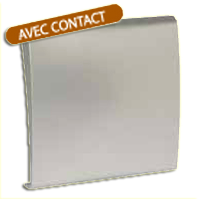 [AR200] Prise d'aspiration centralisée ALDES Modèle NEO gris alu à contact, Aldes 11071115